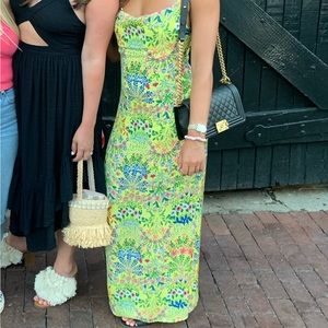 Alice + Olivia Maxi Dress (size 4)